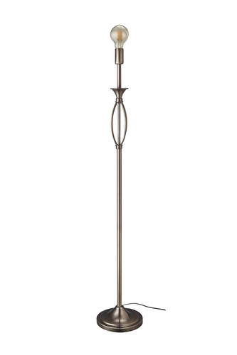 Floor lamp antique brass - floor, tall