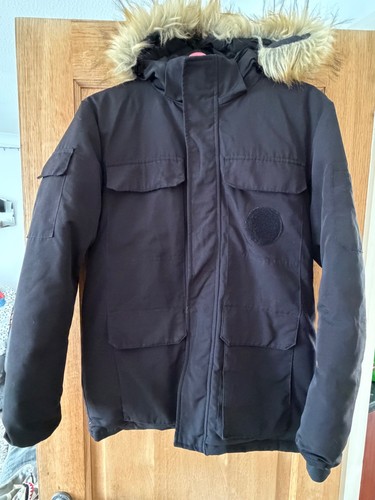 Men black winter - men’s, parka