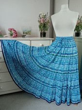 🩵Maxi tiered Boho Gypsy