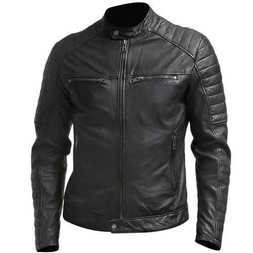 Men cafe racer real - men, leather