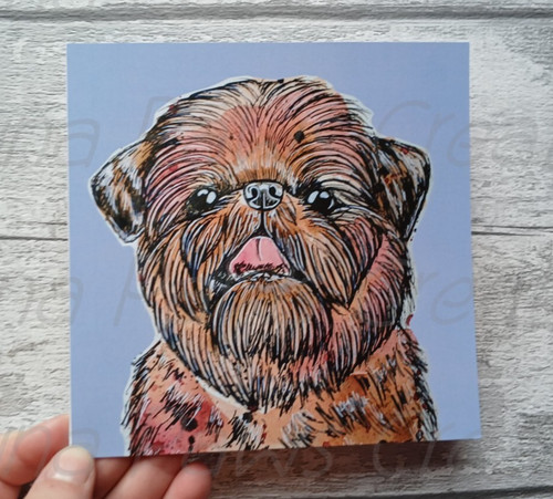 Brussels griffon greetings - brussels,
