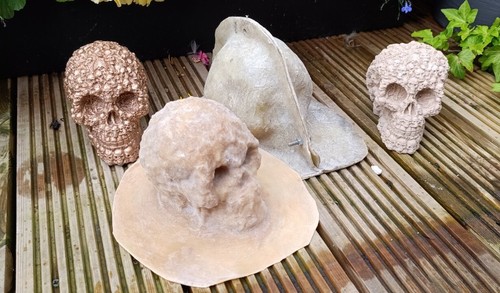 Latex and fibreglass - fibreglass, garden