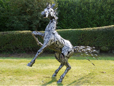 Spirit Horse, Metal Garden