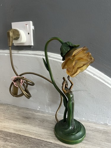 Table lamp art nouveau style - lamp,,