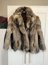 Real Coyote Fur Coat Size