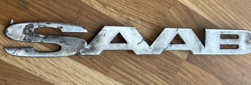 Saab classic car badge - saab,