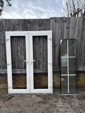 Upvc French doors patio