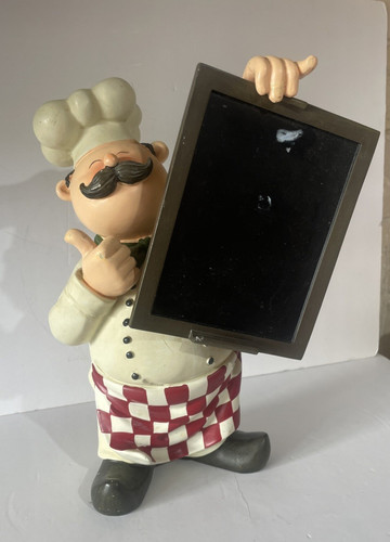 Vintage french chef - chef, holding
