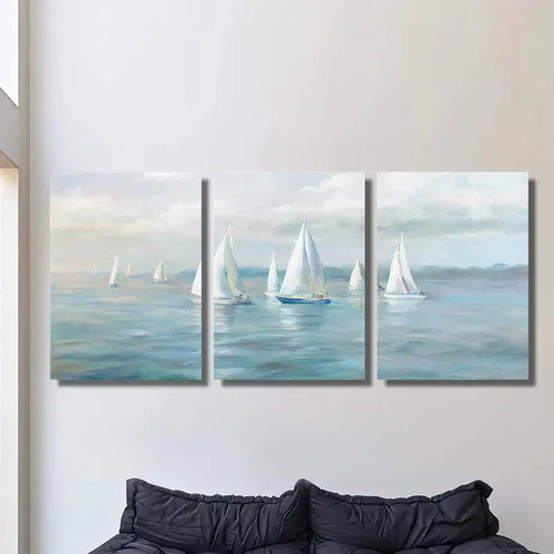 3pcs sailboat sailing regatta - sailboat,