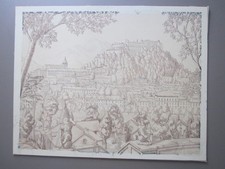 Allan McNab (1901-1982), Salzburg, Modern British Drawing c.1935