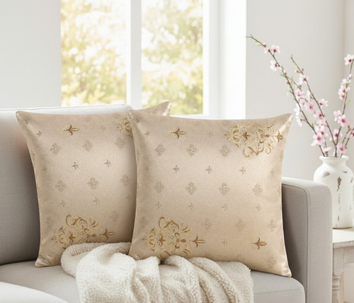 Shabby chic brown cushion - chic,
