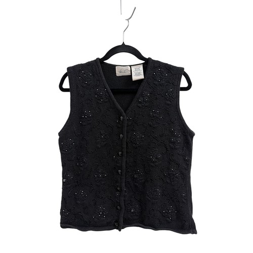 Kathie lee vintage black knit - lee,