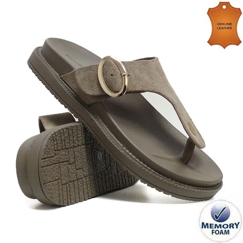 Ladies leather walking sandals - ladies,