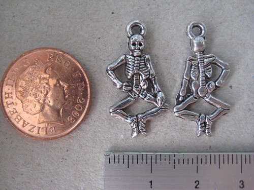 Tibetan silver skeleton - 10,