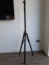 NJS 35mm DJ and Band Large Adjustable Aluminium Black PA Speaker Stand