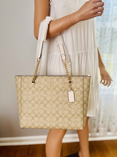 Nwt coach signature - nwt, marlie