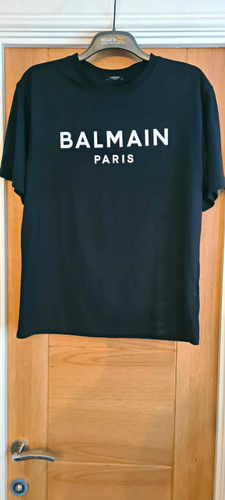 Balmain paris black - black, crew