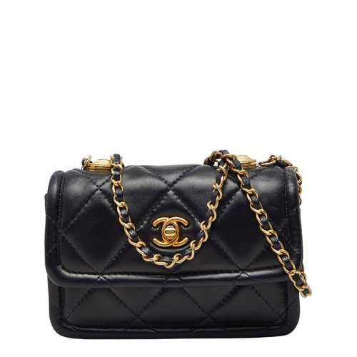 Chanel coco mark matrasse mini - coco,