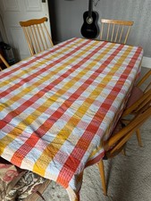 Vintage large Tablecloth