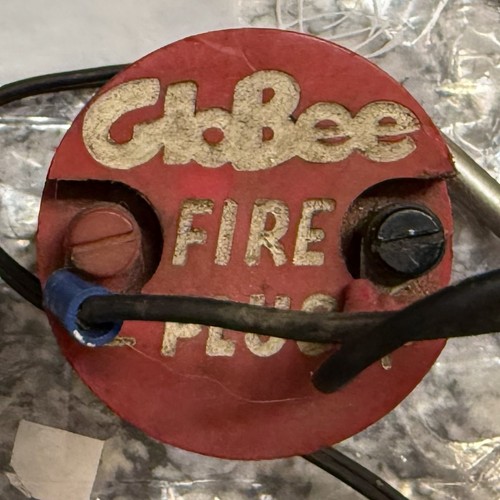 Vintage globee fire plug power - vintage,