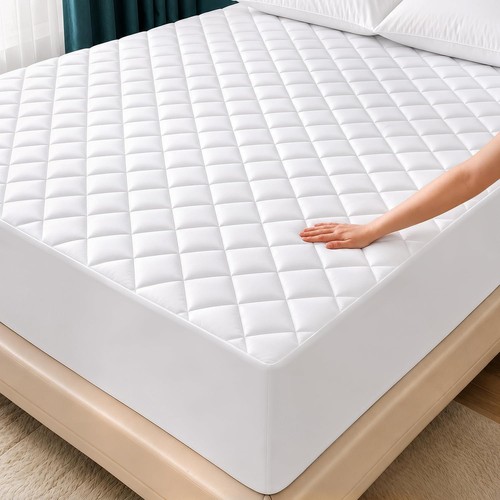 Utopia quilted fitted mattress - quilted,