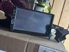 Double 2 Din Car Stereo Radio Head Unit Apple Carplay Android Auto Touch Screen