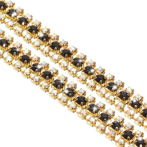 Yard rows rhinestone close - yard,