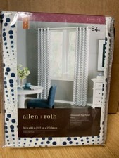 allen + roth  84-in Navy