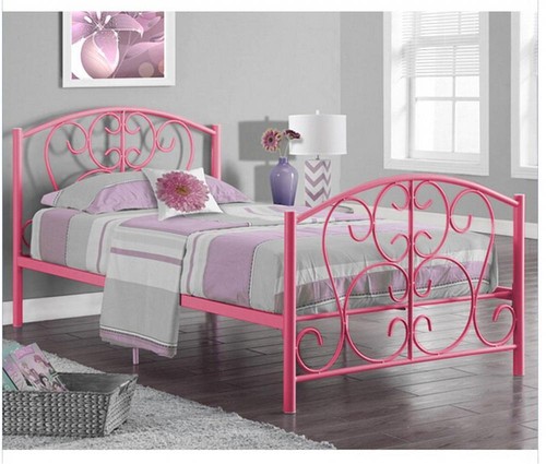 3ft single carrie pink - , metal