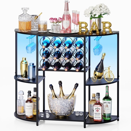 Led wine bar cabinet - wine,