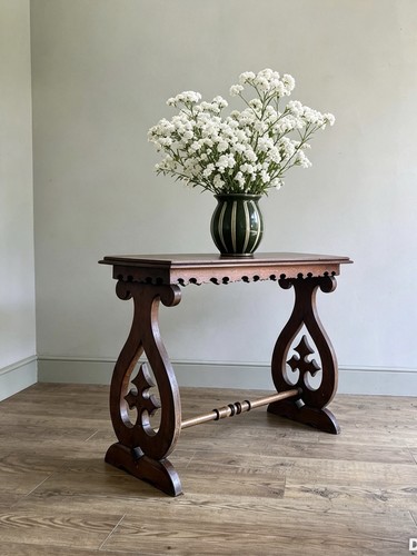 Antique gothic table