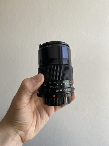 Canon 135mm 8 - fd,