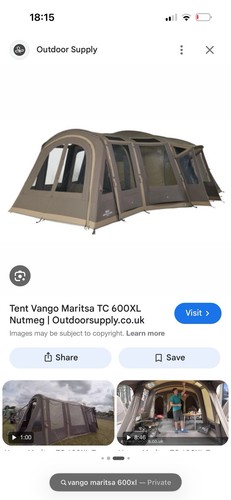 Vango maritsa 600xl nutmeg - in,