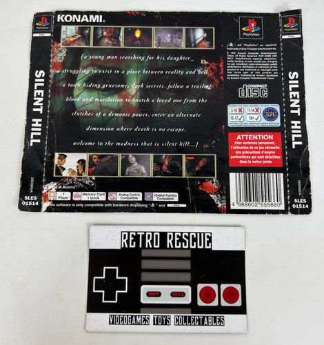 Silent hill ps1 playstation - ps1,