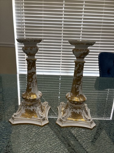 Royal crown derby - , candlesticks