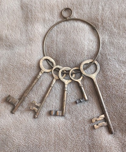 Vintage brass skeleton - vintage,