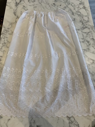 Vintage white petticoat - white, waist