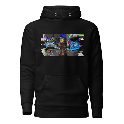 Dobermann king graphic art - dobermann,