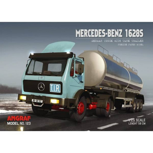 Mercedes benz 1628s - mercedes-benz, paper