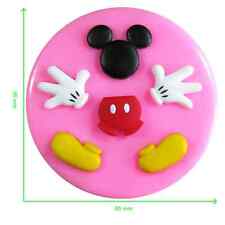 Disney Mickey Mouse (Head Body Hands & Feet) Silicone Mould by Fairie Blessings