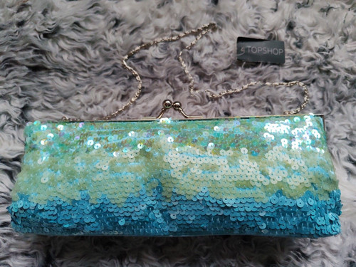 Topshop sequinned dress makeup - sequinned,
