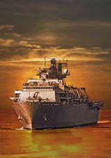 HMS Albion - HAND FINISHED