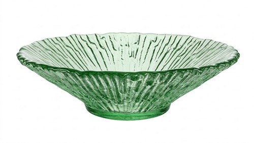 Vintage green glass fruit - vintage,