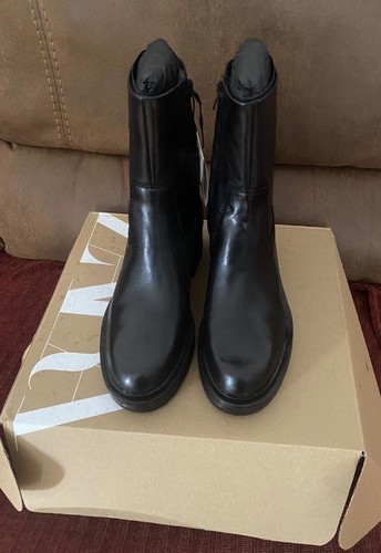 Zara leather ankle boots - leather,