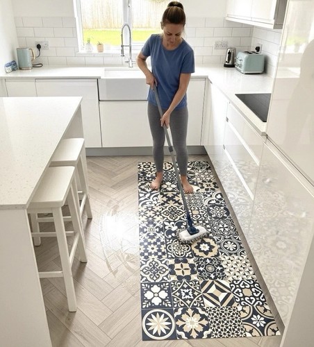 Vinyl kitchen runner - vinyl, mat