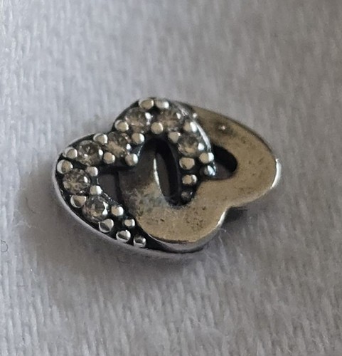 Pandora silver entwined hearts - silver,
