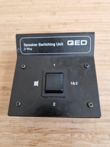 Vintage qed speaker - vintage, switching