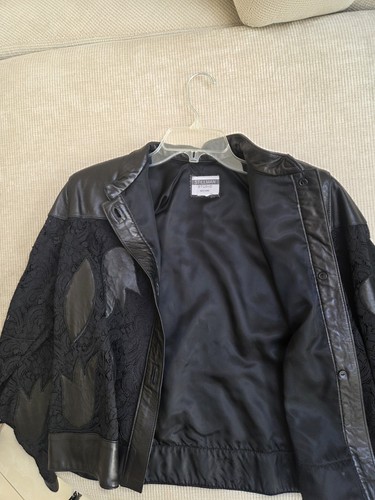 Lace and nylon - lace, jacket