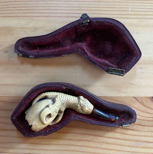 Victorian carved meerschaum - victorian,