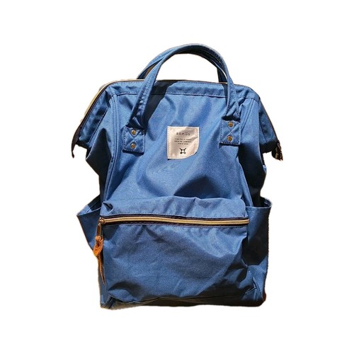 Anello blue med backpack zip - blue,